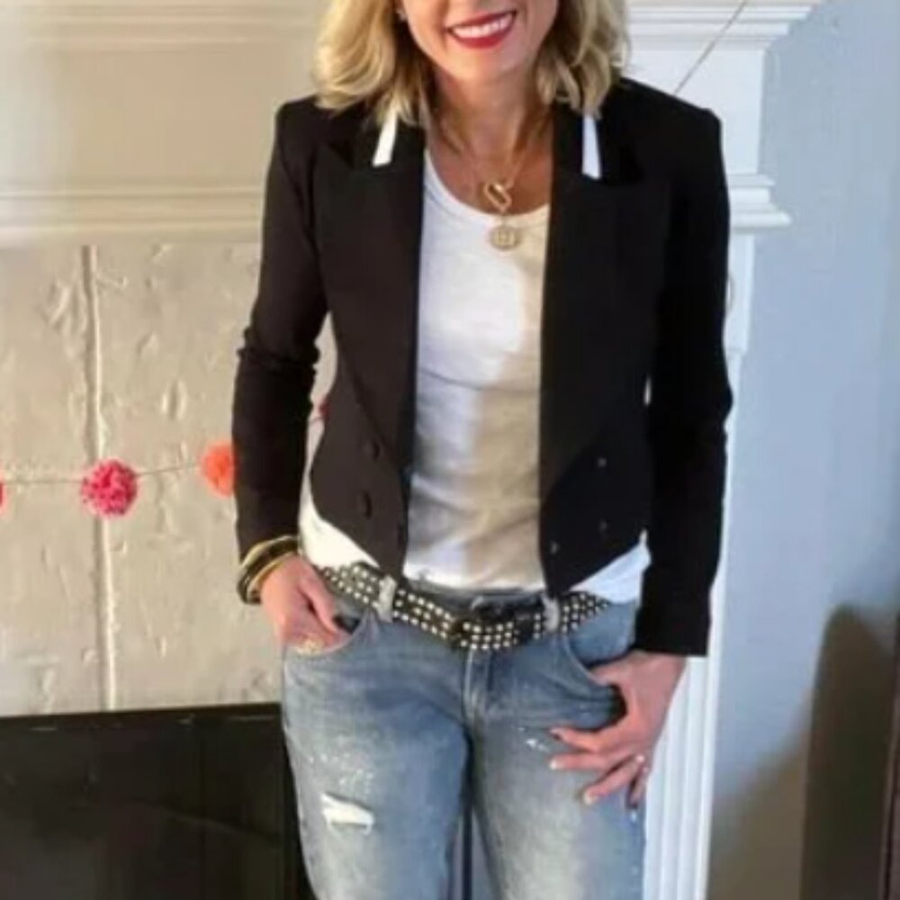 Cabi Black Tie Jacket #6033 - Picture 2 of 6